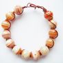 Chunky gemstone bracelet/bangle,Sardonyx, new.gift Image 3