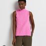 River Island Bright Pink wool tank top Size S BNWT Image 2