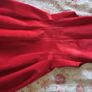 Zara Red Suede Effect Dress XS Brand New Image 2