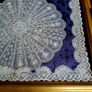 Framed antique lace Image 2