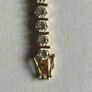 14k Cubic Zirconia tennis bracelet Image 2