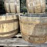 oak barrel planters Image 5