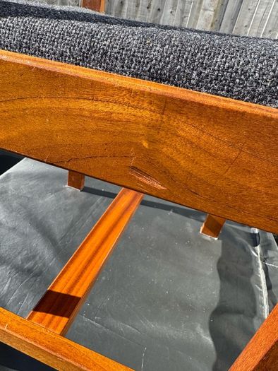 Mid Century Danish Vintage dining chair x2
