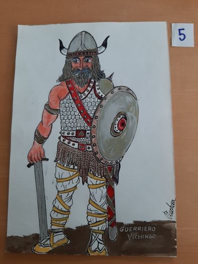 Drawings: Historic warriors and soldiers