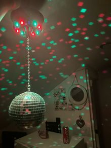 Mini disco ball light