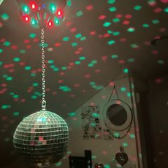 Mini disco ball light