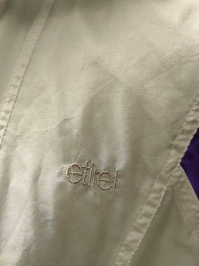 Vintage 90s Etirel shell track top  Size 6