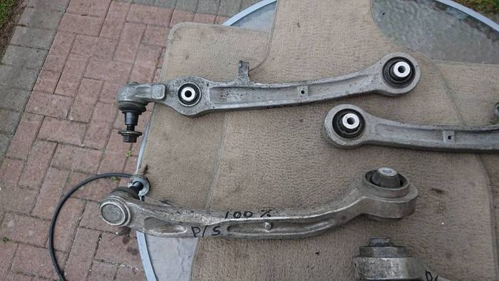 Audi a6 c6 diesel petrol Genuine AUDI lower suspension wishbone control arms.ball joints bushes.S-line 2.0tdi, 2,7 tdi, 3.0 tdi, 2.0 tfsi, 2.4, 3.0 petrol. Parts breaking