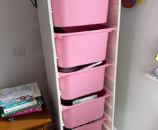 pink storage