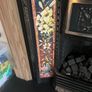 Wooden Fireplace with Tiled Cast Iron Surround Image 3