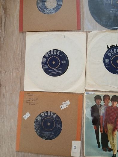 Rolling Stones 7" lot