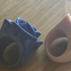 2 Chunky Rings