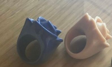 2 Chunky Rings