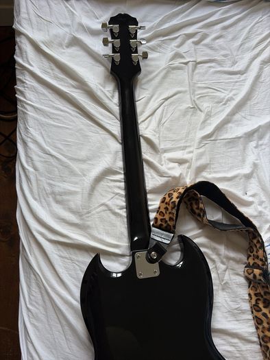 Epiphone SG with EMG 81/85 active pickups and EMG Afterburner