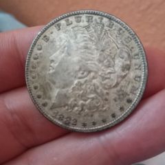 Morgan silver dollar 1882