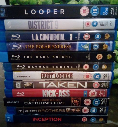 Blu-ray Collection Bundle 5 Eur Each