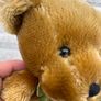 Harrods Knightsbridge Bear Green Bow Plush approx. 27 cm. Used Please see photos Image 5