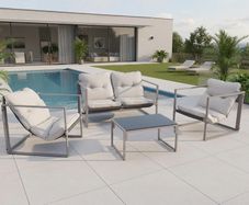 Roma Garden Sofa Set with Table & Chairs Outdoor Patio Furniture Ireland