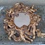 baroque cherub mirror Image 5