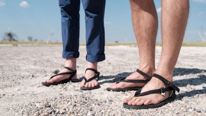 2 x Vivobarefoot San-Dal Leather Barefoot Sandals SIZE 44&45 RRP170
