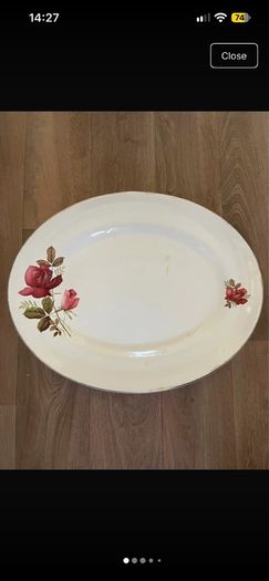 Vintage Arklow Pottery Serving Dish