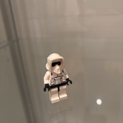 lego scout trooper from battle of Endor 2009 sw0005a
