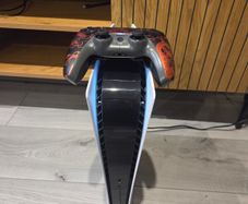 Play station 5 with personalised controller.