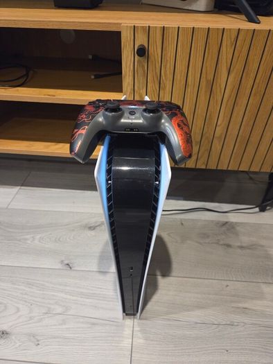 Play station 5 with personalised controller.
