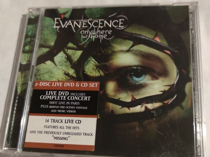 Evanescence - Anywhere But Home 2 disc Cd & Dvd Set
