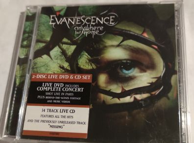 Evanescence - Anywhere But Home 2 disc Cd & Dvd Set