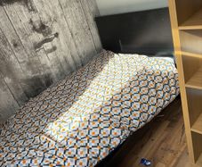 single bed and Wardrobe
