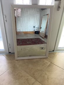 bathroom mirror