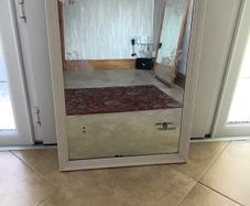 bathroom mirror