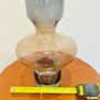 Smoky 2 tone glass shaped vases or decorative glassware pieces Image 4