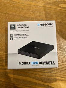 Freecom 8x USB 3.0 DVD ReWriter (model 56234),