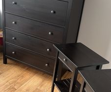 IKEA tall chest of drawers & bedside lockers