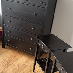 IKEA tall chest of drawers & bedside lockers