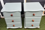 Bedside lockers pair
