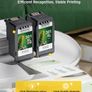 301XL Ink Cartridges Combo Pack Remanufactured for HP 301 301XL Ink Cartridges Black and Colour for Envy 4500 5530 5532 4502 4507 DeskJet 2540 2050 OfficeJet 2620 2622 463 2Pack Image 4