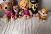 Skye - chase - small rubble and Liberty from Paw Patrol.
