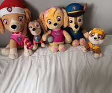 Skye - chase - small rubble and Liberty from Paw Patrol.