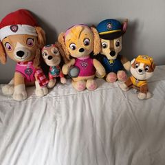 Skye - chase - small rubble and Liberty from Paw Patrol.