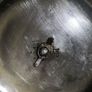 19th century W. Wood silver plated and porcelain tea caddy Image 3