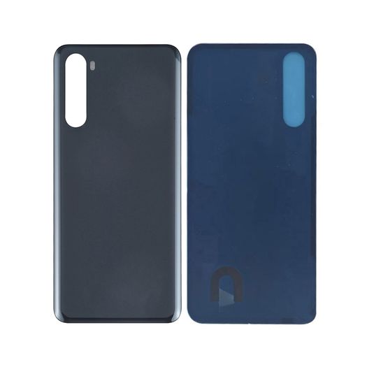 For OnePlus Nord Back Battery Cover Rear Glass Replacement Panel Black New - FHT01OPBC