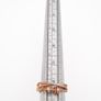 Rose Gold Tone 925 Sterling Silver CZ Fidget Ring Image 8