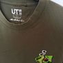 Uniqlo x Kaws Splatoon 3 Olive T-Shirt Image 2