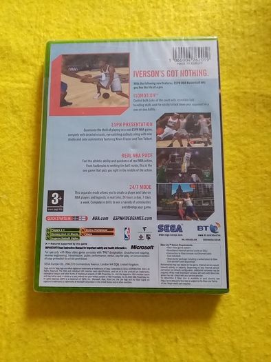 ESPN basquetball basquet ball Xbox Original