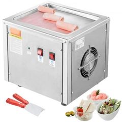 Fried Ice Cream Roll Machine Stainless Steel Pan