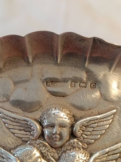 Reynolds Angels 1902 Sterling Silver Dish