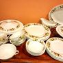 Vintage Royal Doulton Miramont 32 piece Dinner Set. Translucent China. Image 2
